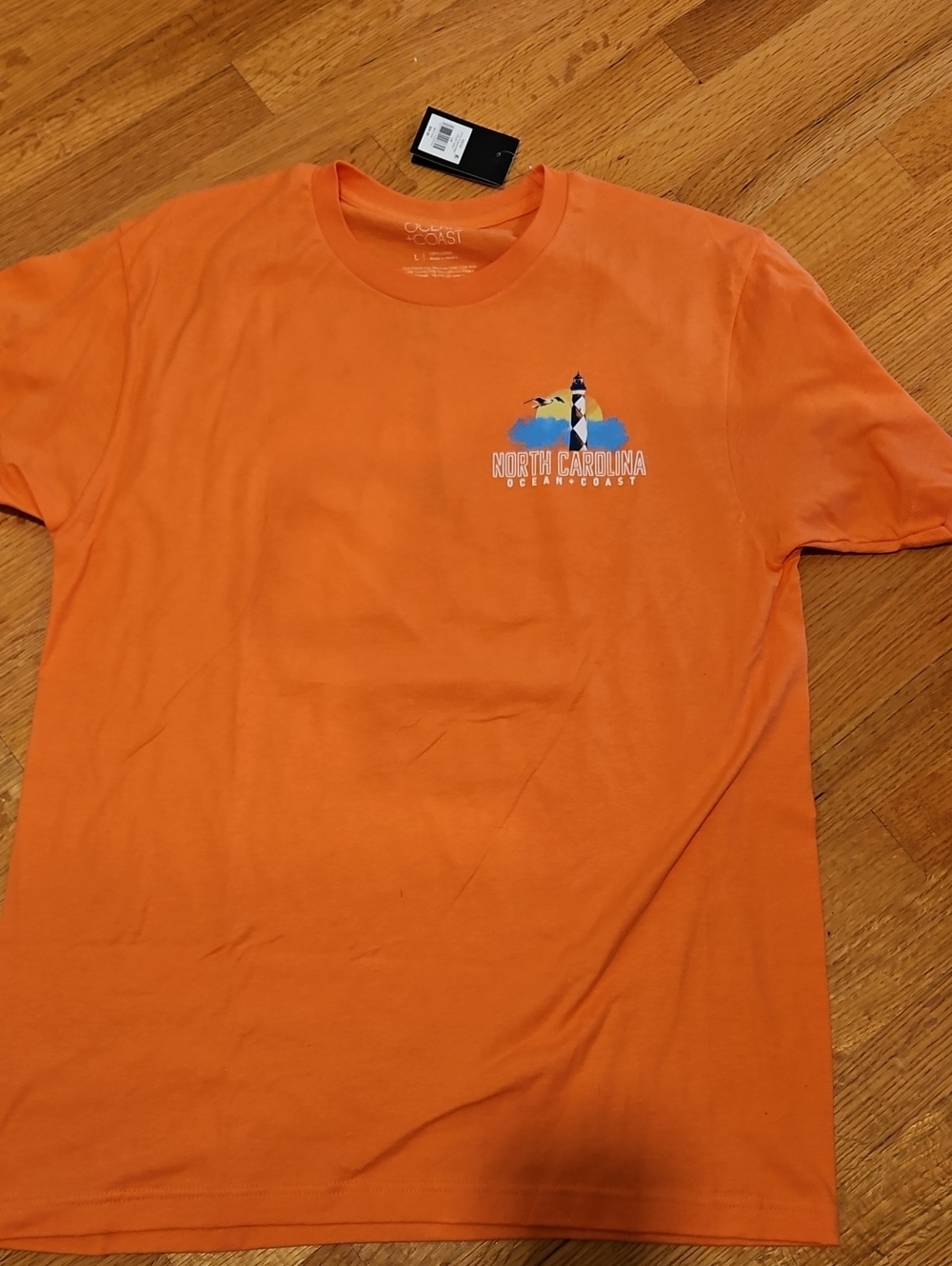 Ocean + Coast NC tshirt